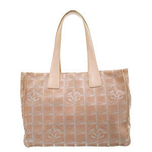 Chanel Line Nylon Tote Bag